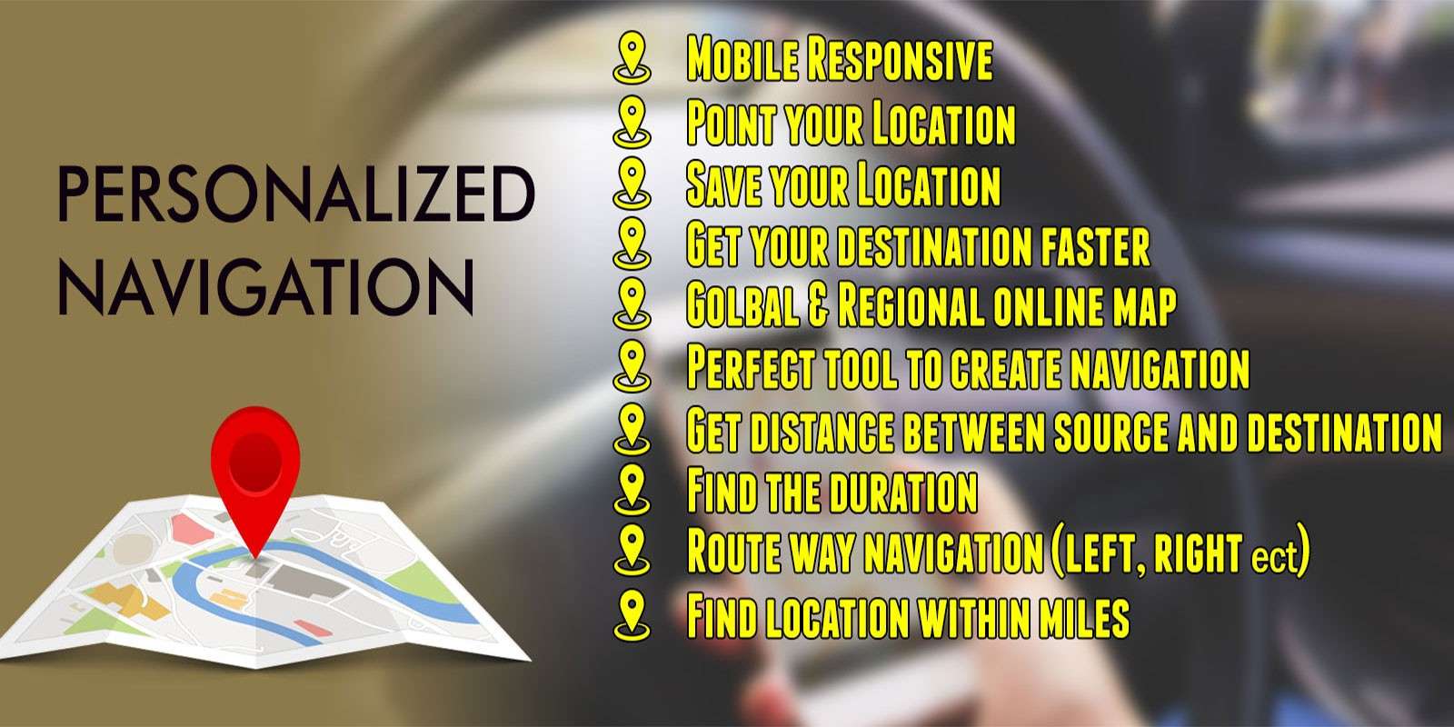 personalized map navigation